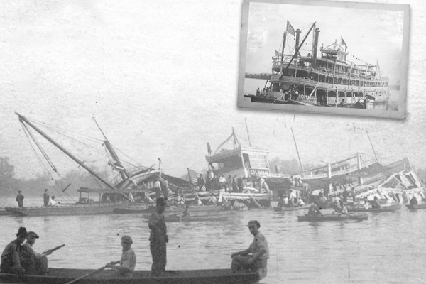 Steamboat Columbia wreck